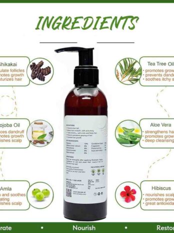 SilkyRoots Aloe & Hibiscus Shampoo