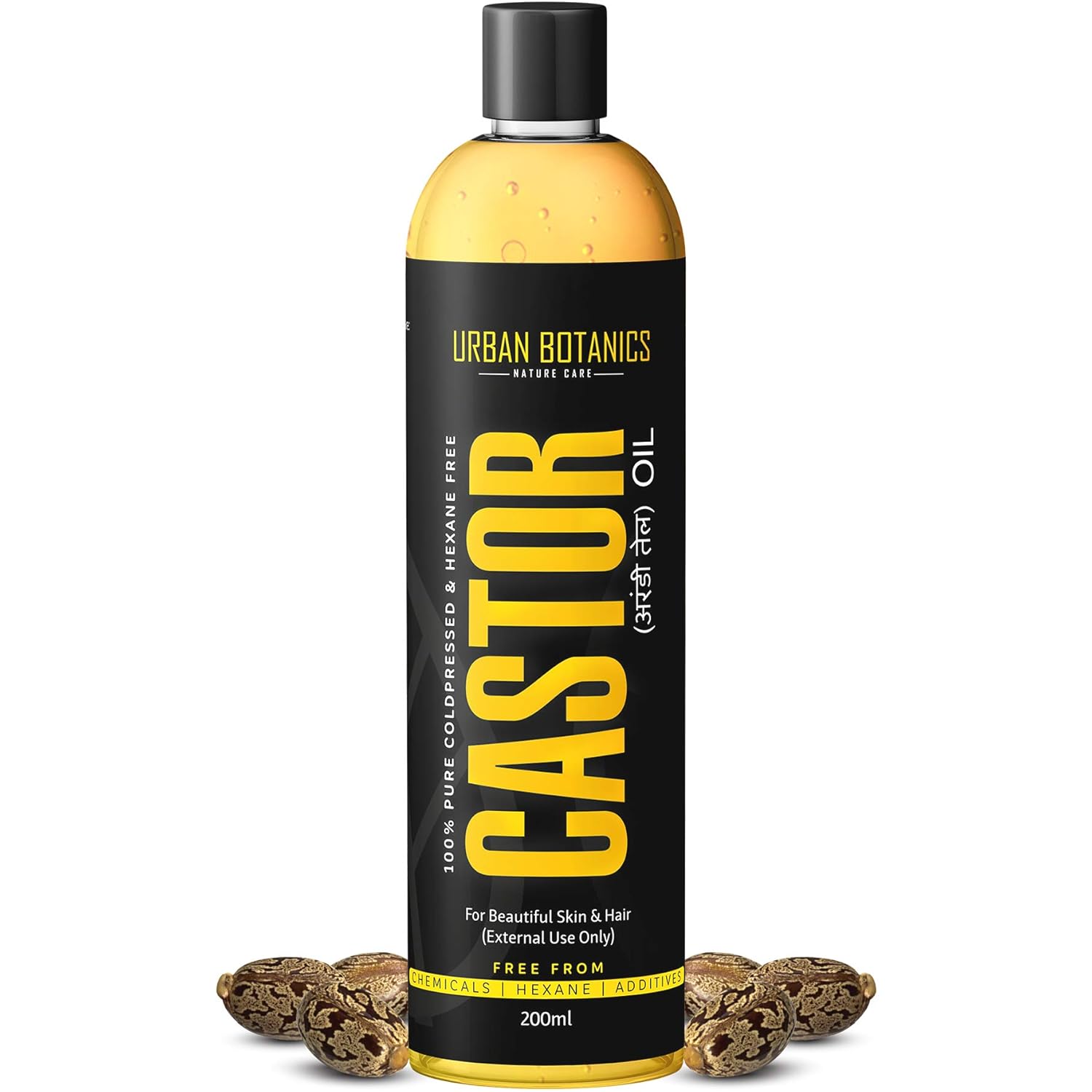 Castor Oil for Hair Growth and Stronger Hair Roots